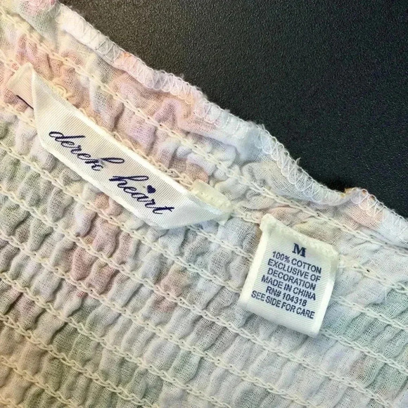 Derek Heart Womens Multi-Color Floral V-Neck Sleeveless Sundress Size Medium - Picture 6 of 9